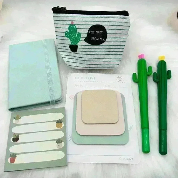 Cactus Stationary Set with Coin Purse - Picture 8 of 8